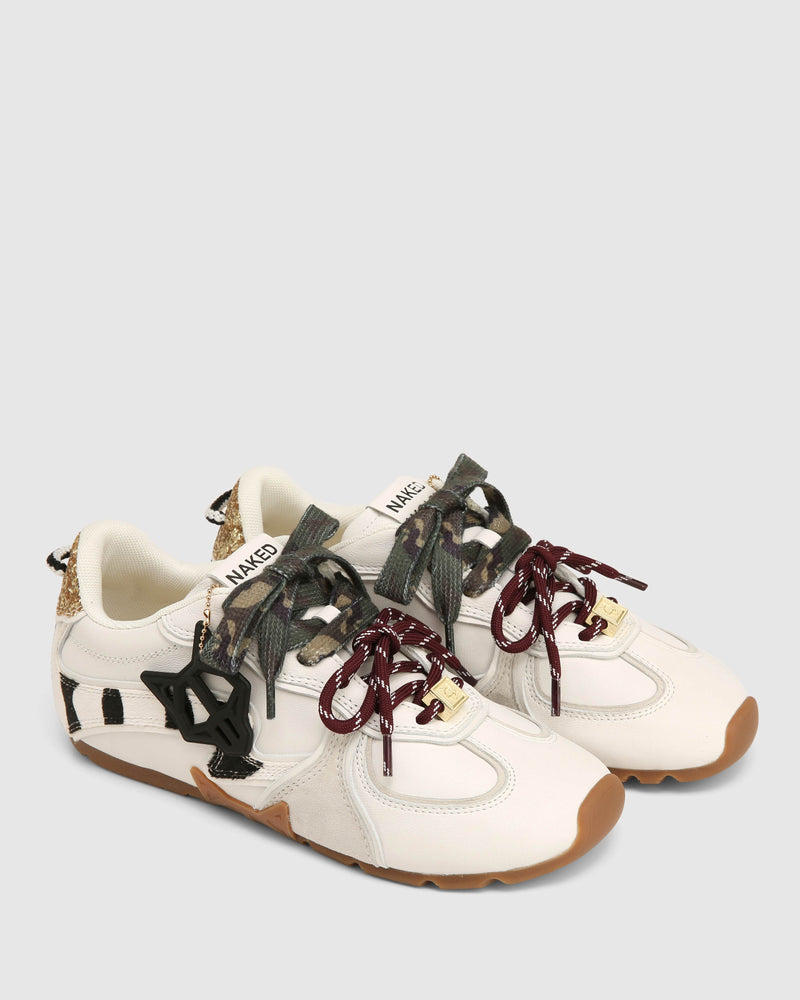 Adored White/Zebra