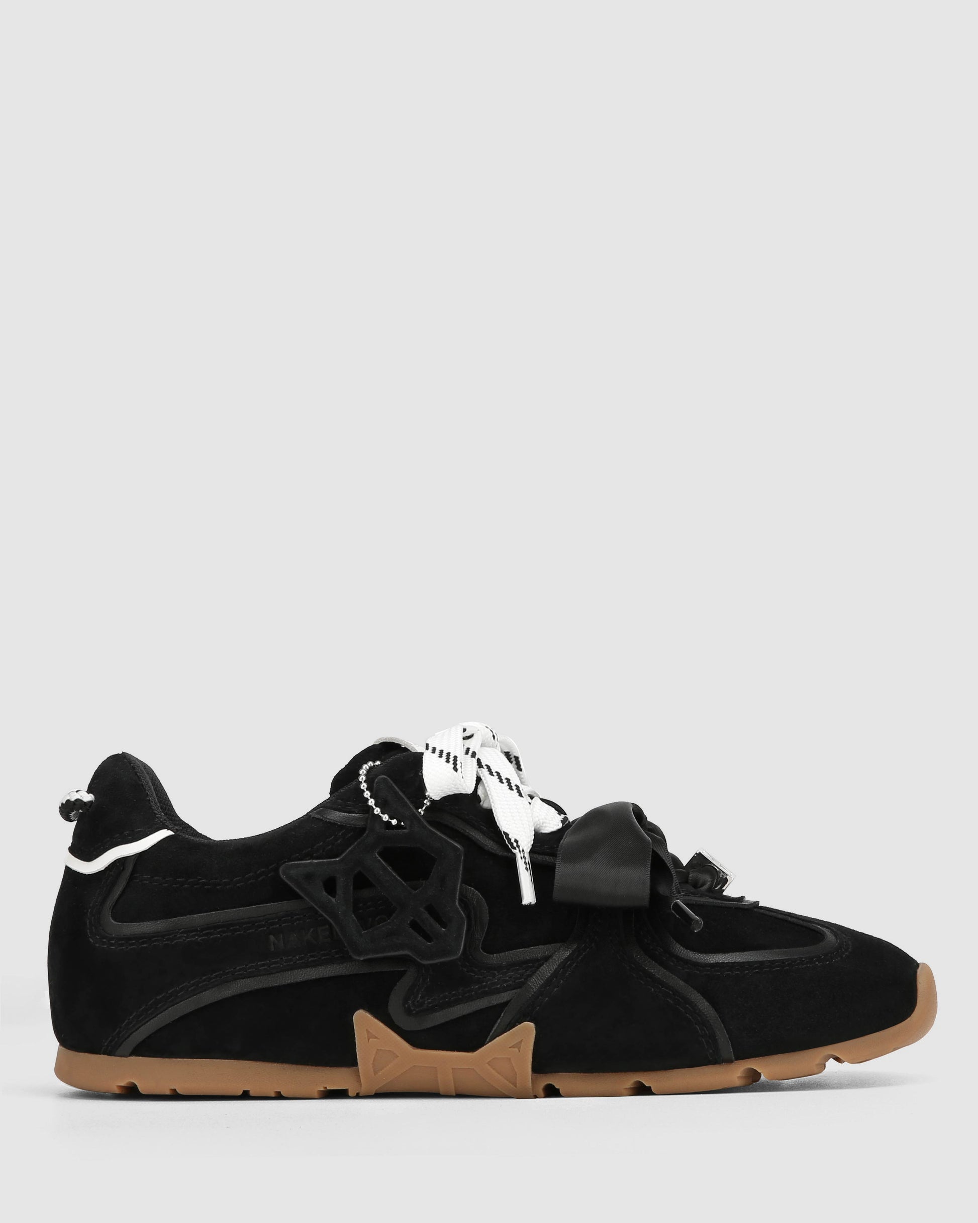 Naked Wolfe Adored Black Suede Shoes