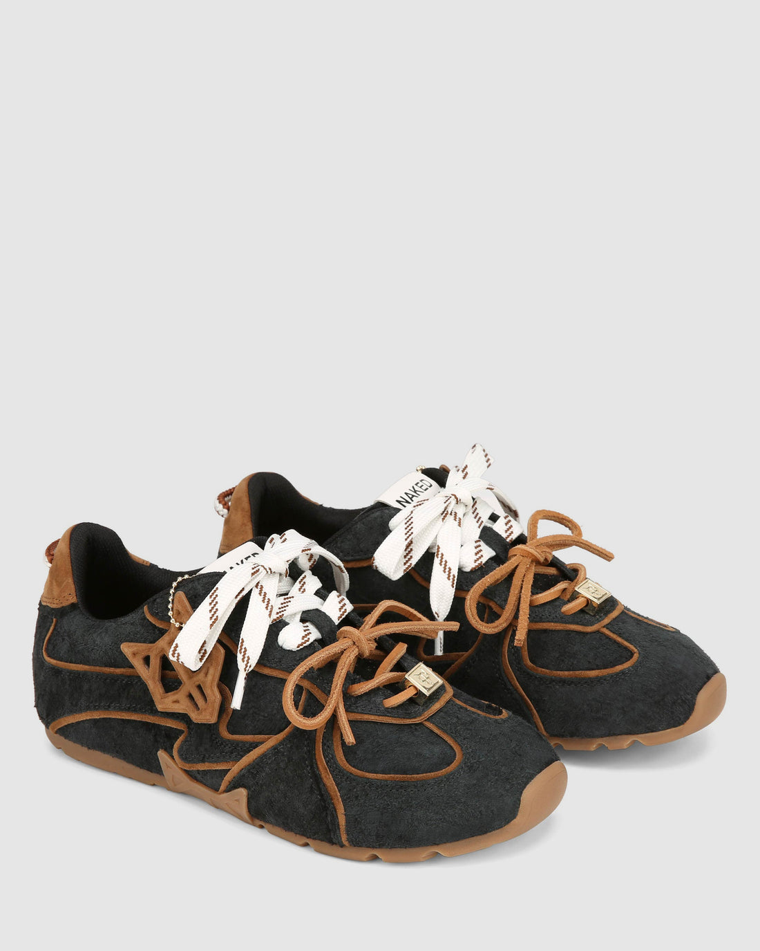 Adored Navy Tie Dye Suede