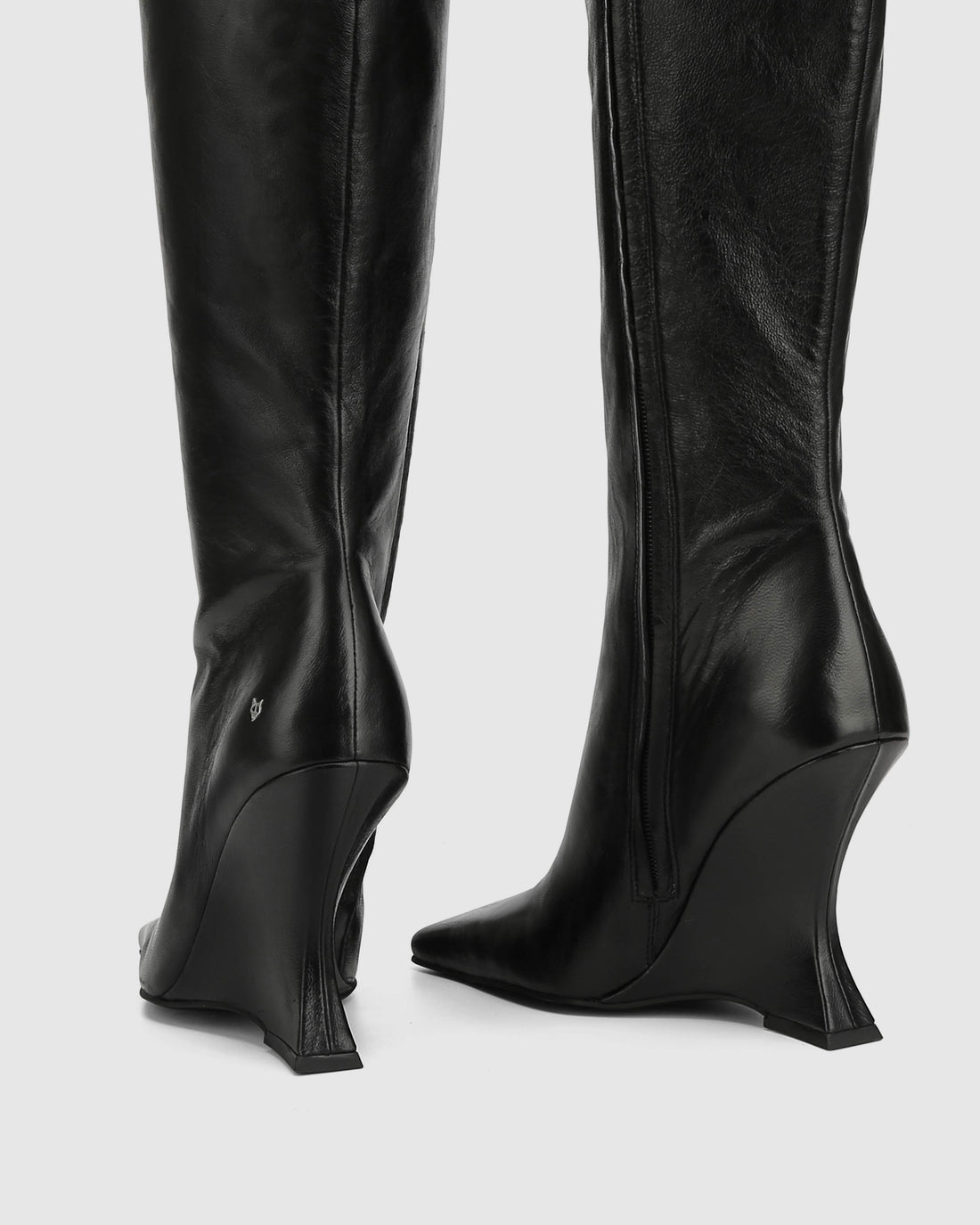 Adriana Black Leather