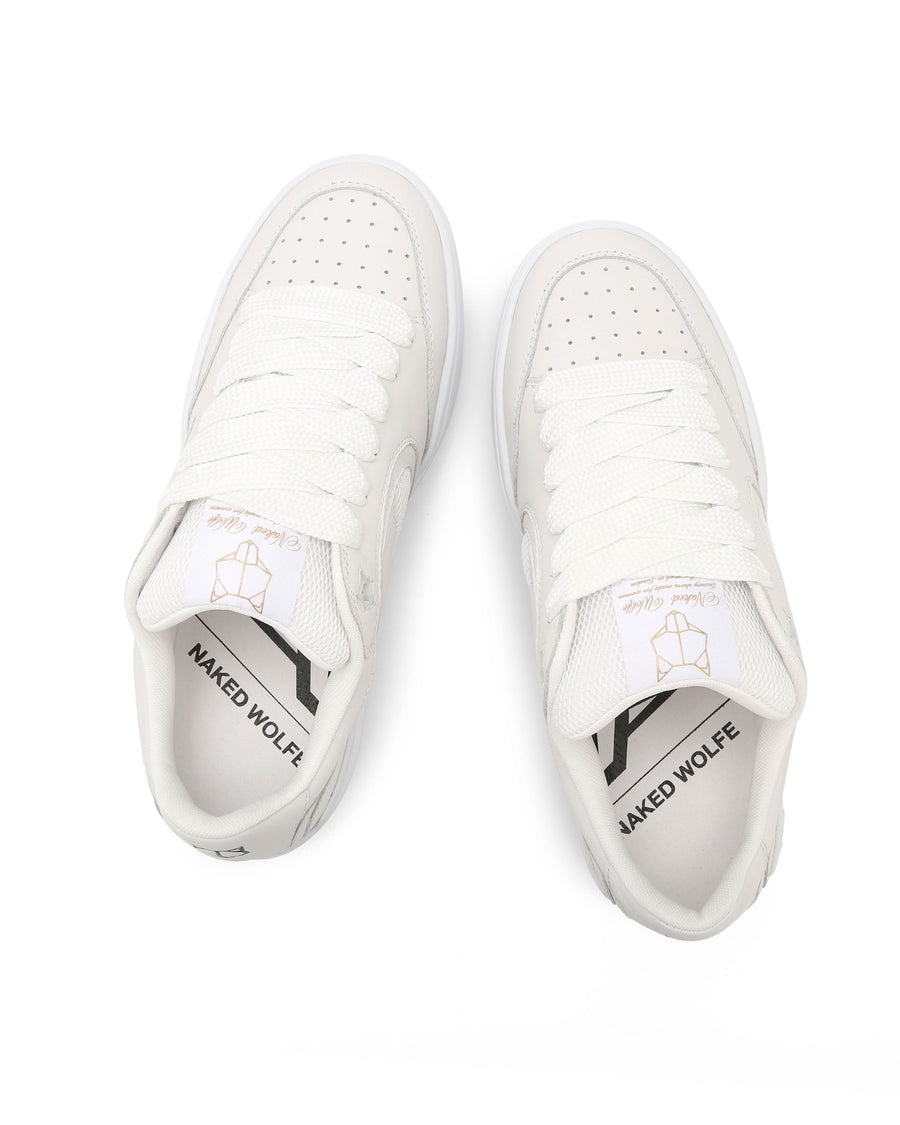 Ambition Cow Leather & Mesh White