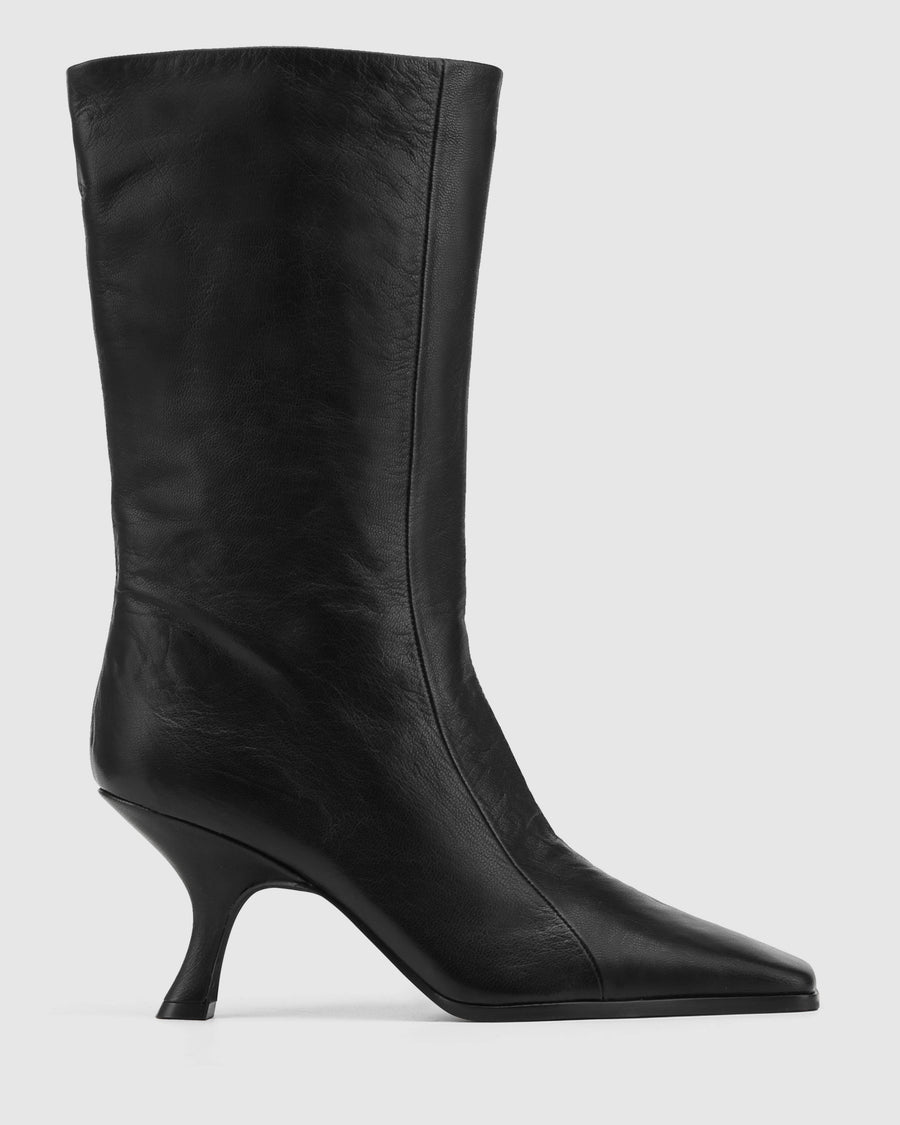 Apple Black Leather