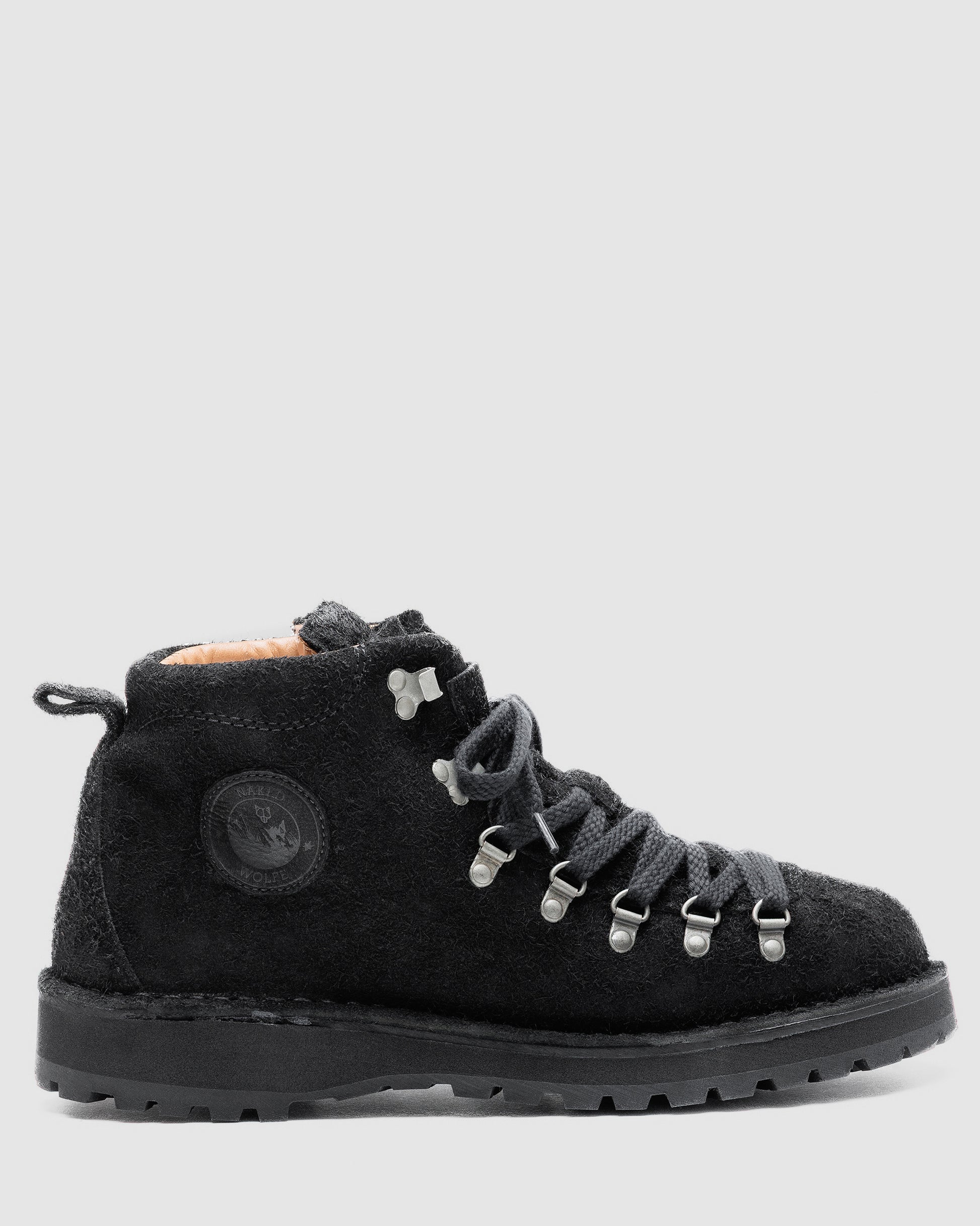 Naked Wolfe Man Arctic Black Suede Boots