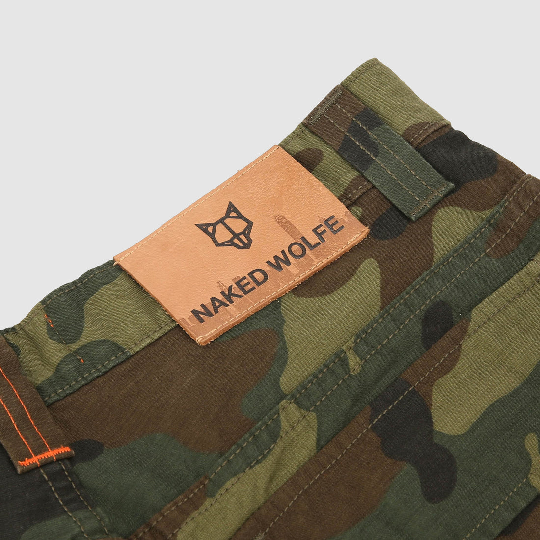 Baggy Pocket Cargo Pants Camo