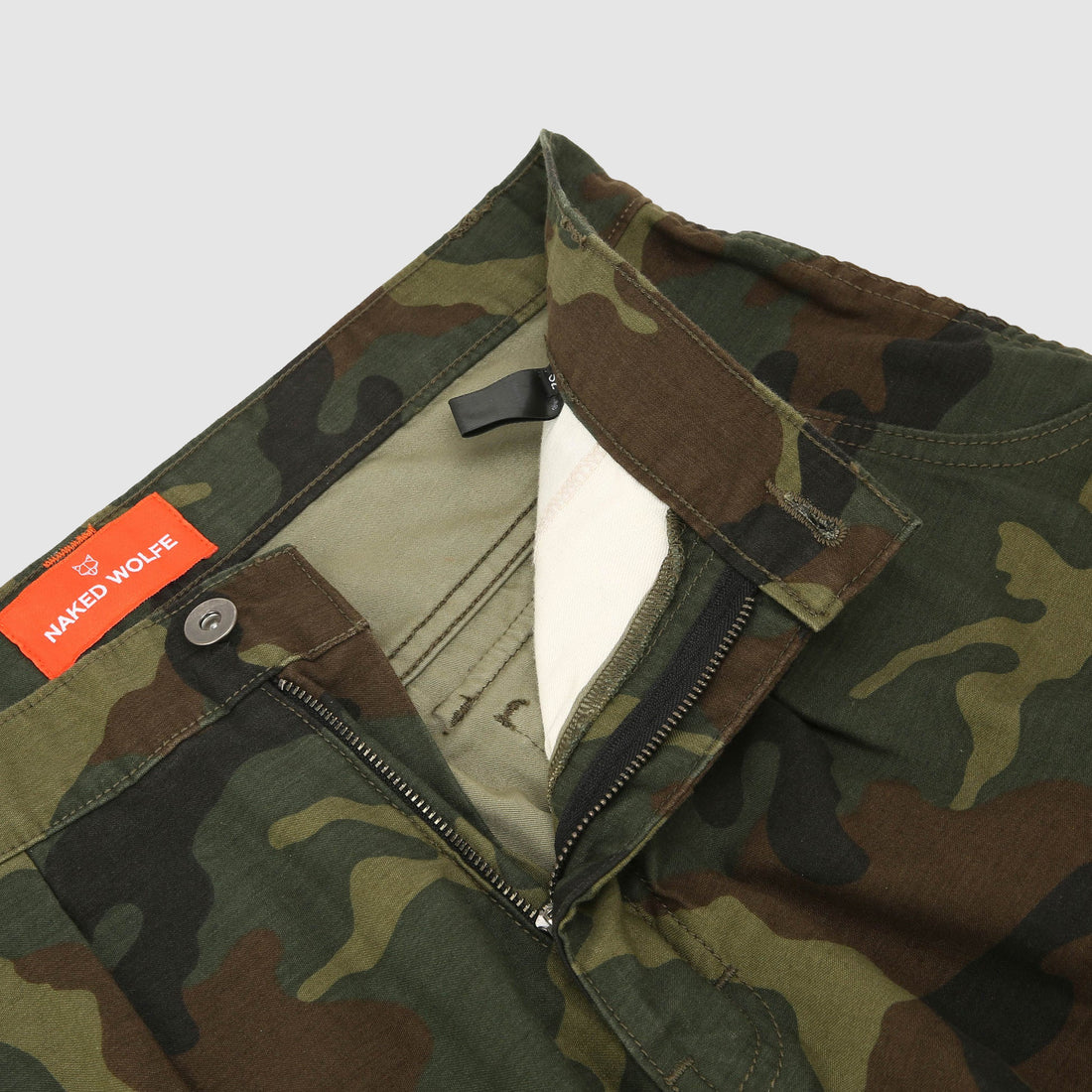 Baggy Pocket Cargo Pants Camo
