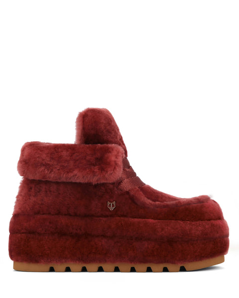 ◆Naked Wolfe◆バンビ ダークオリーブ スエード Bambi Dark Olive Suede/Shearling