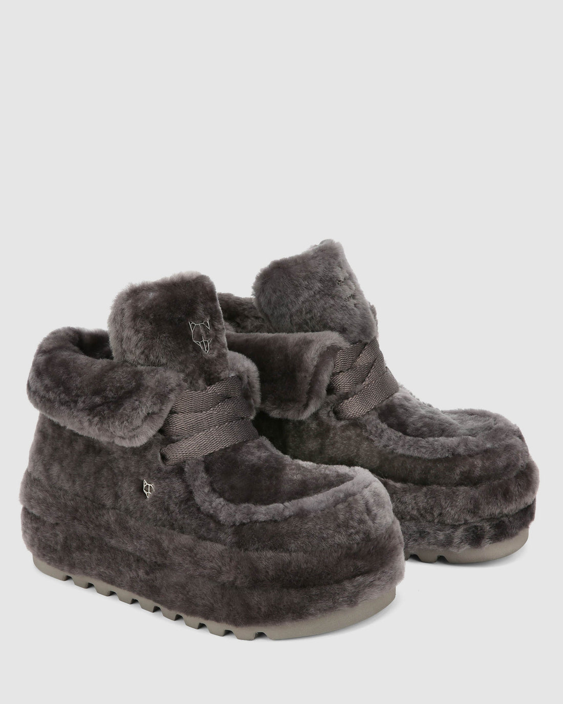 Bambi Slate Grey Shearling