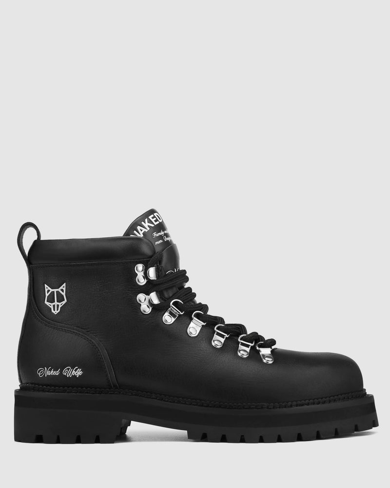 Bear Black Leather