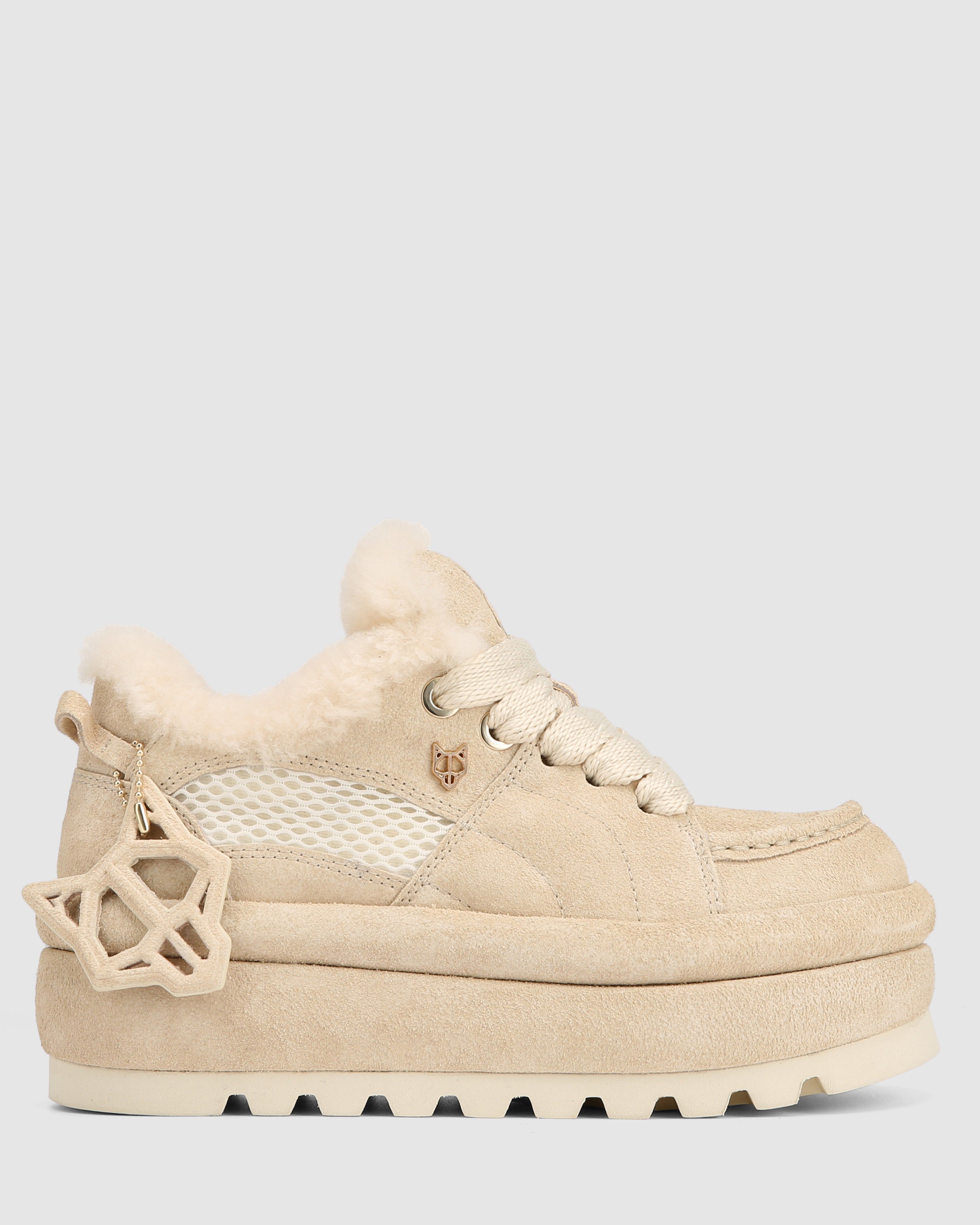 Beau Ice Suede