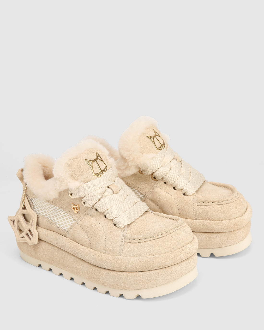 Beau Ice Suede