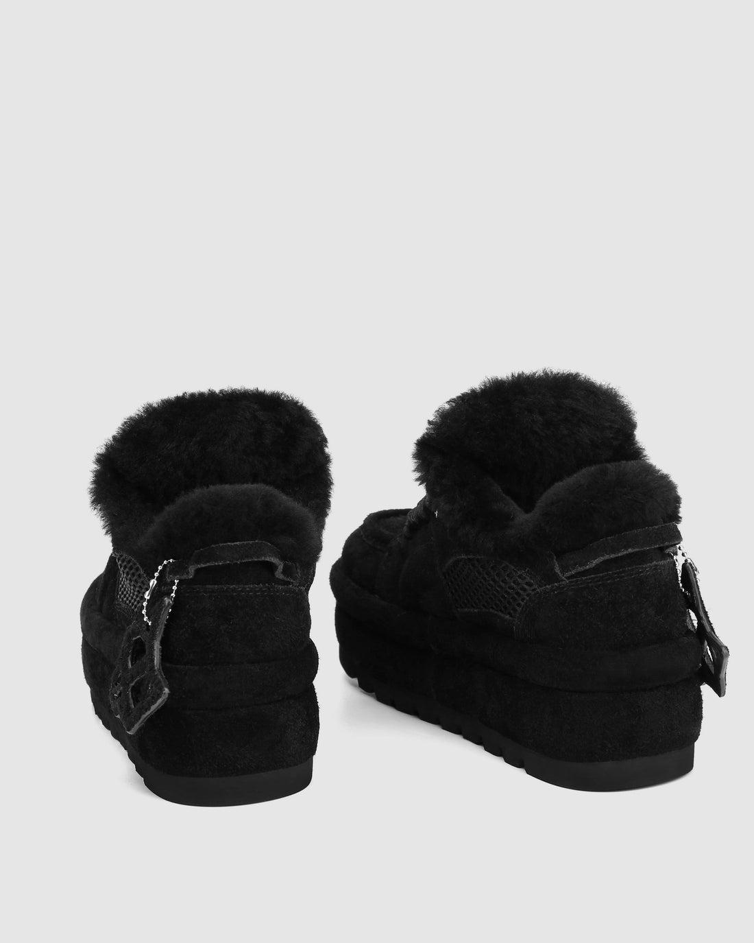Beau Black Suede