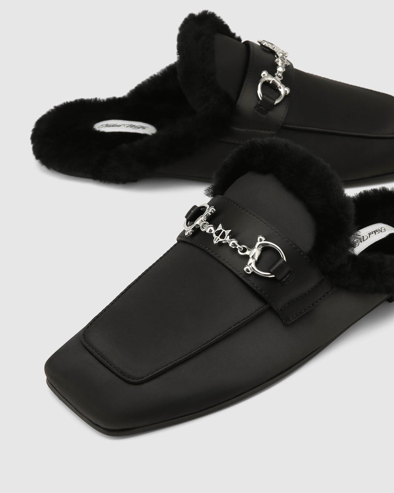 Berkley Black Satin