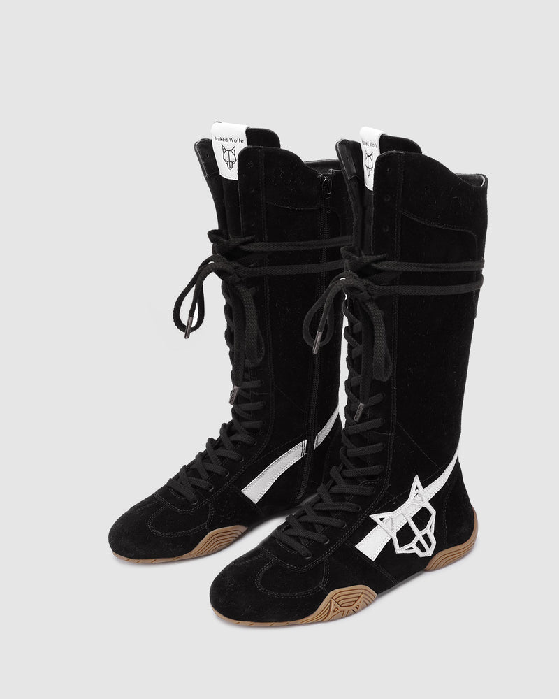 Betsy Black Suede