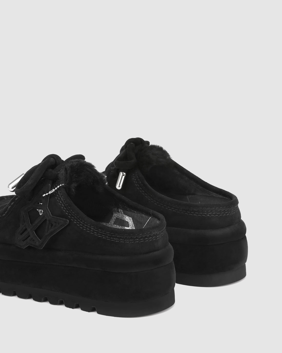 Blizzard Black Suede/Shearling