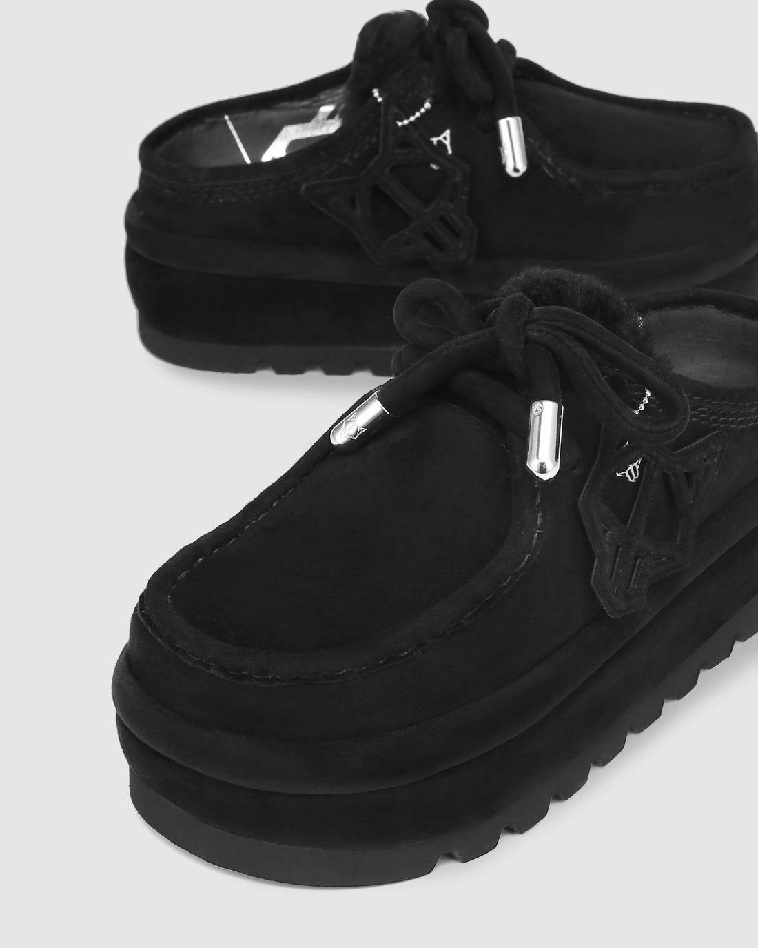 Blizzard Black Suede/Shearling