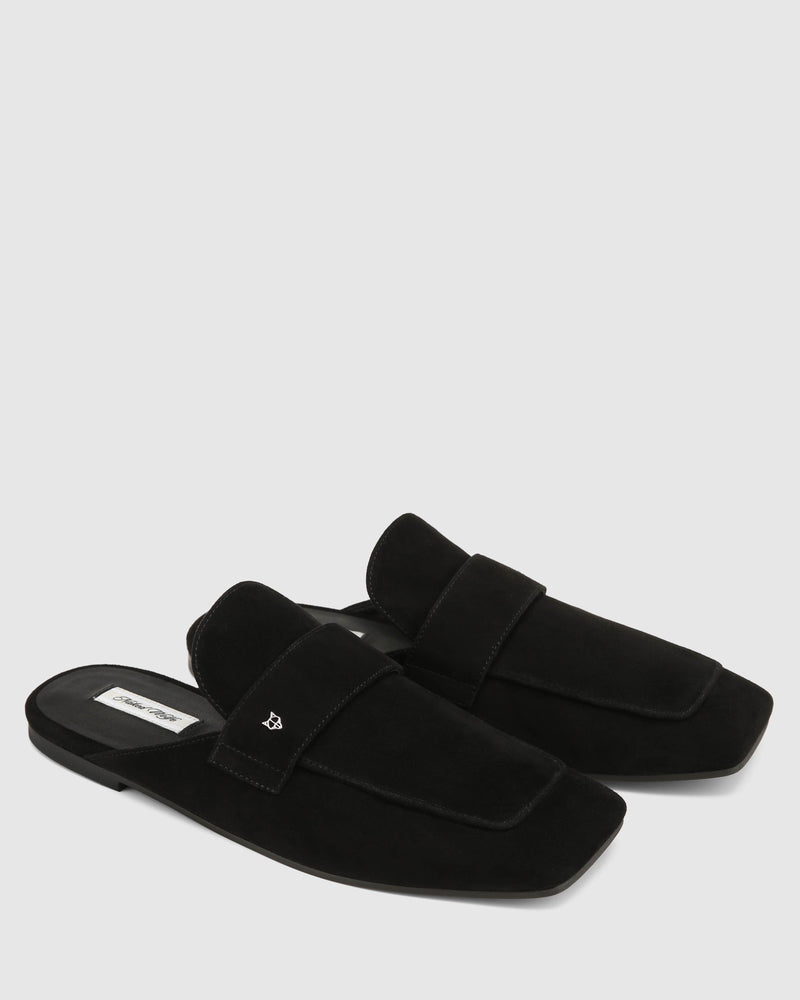 Bridgerton Black Suede