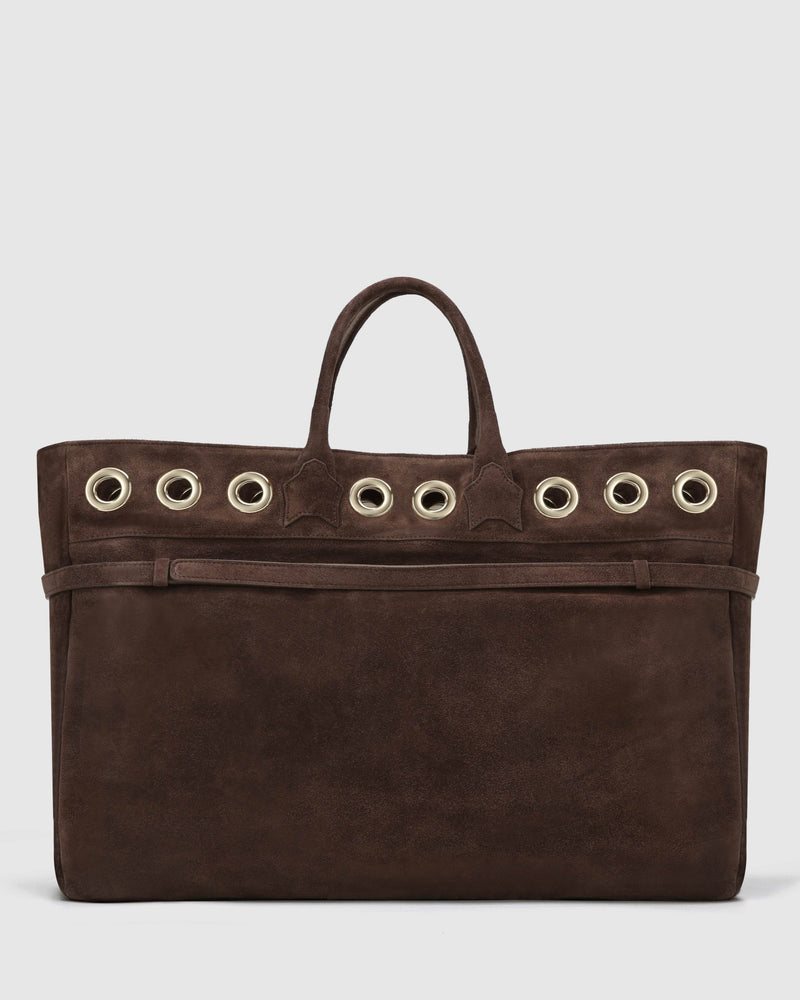 Brooklyn Brown Zabli Suede