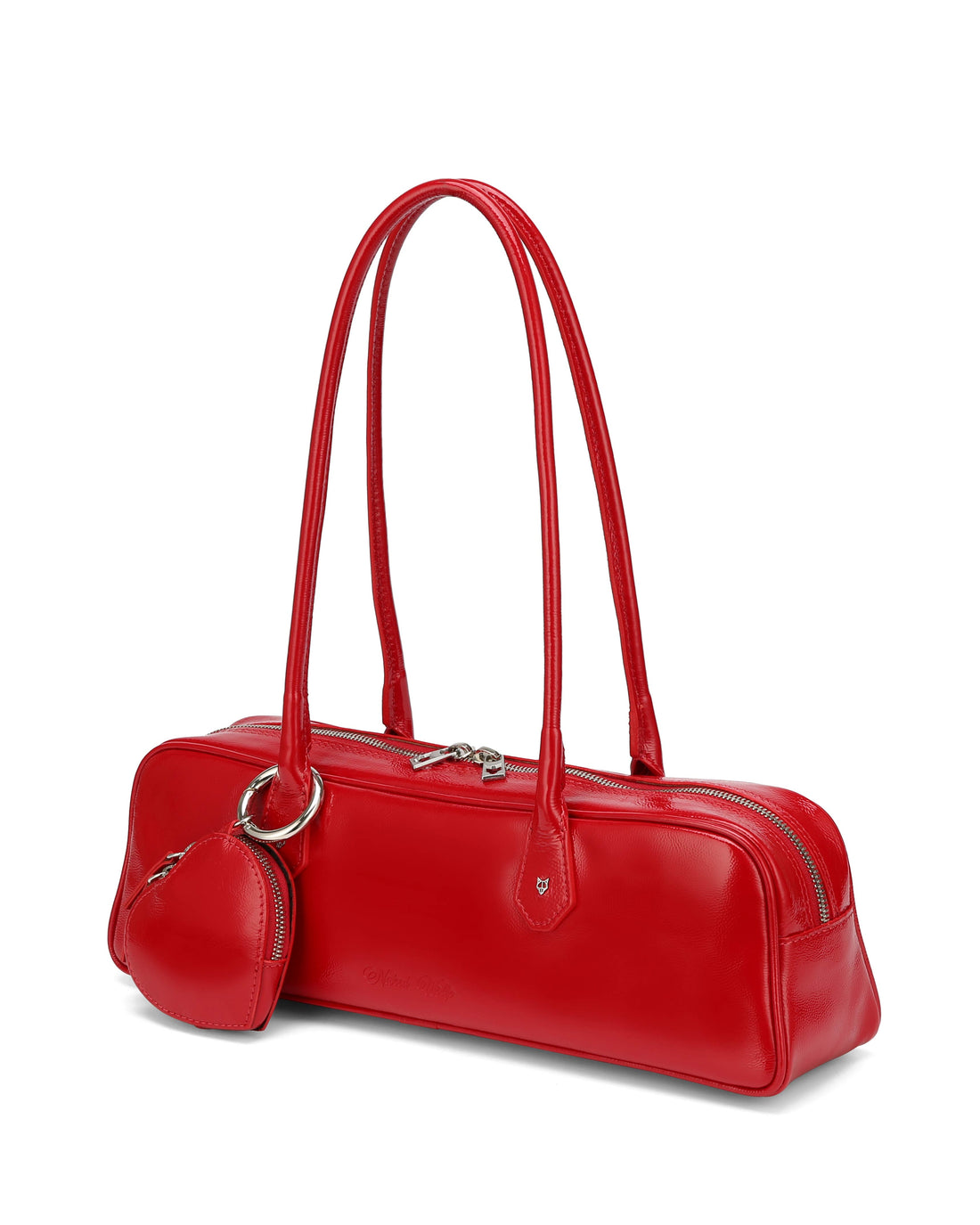 Candy Red Crinkle Patent Leather