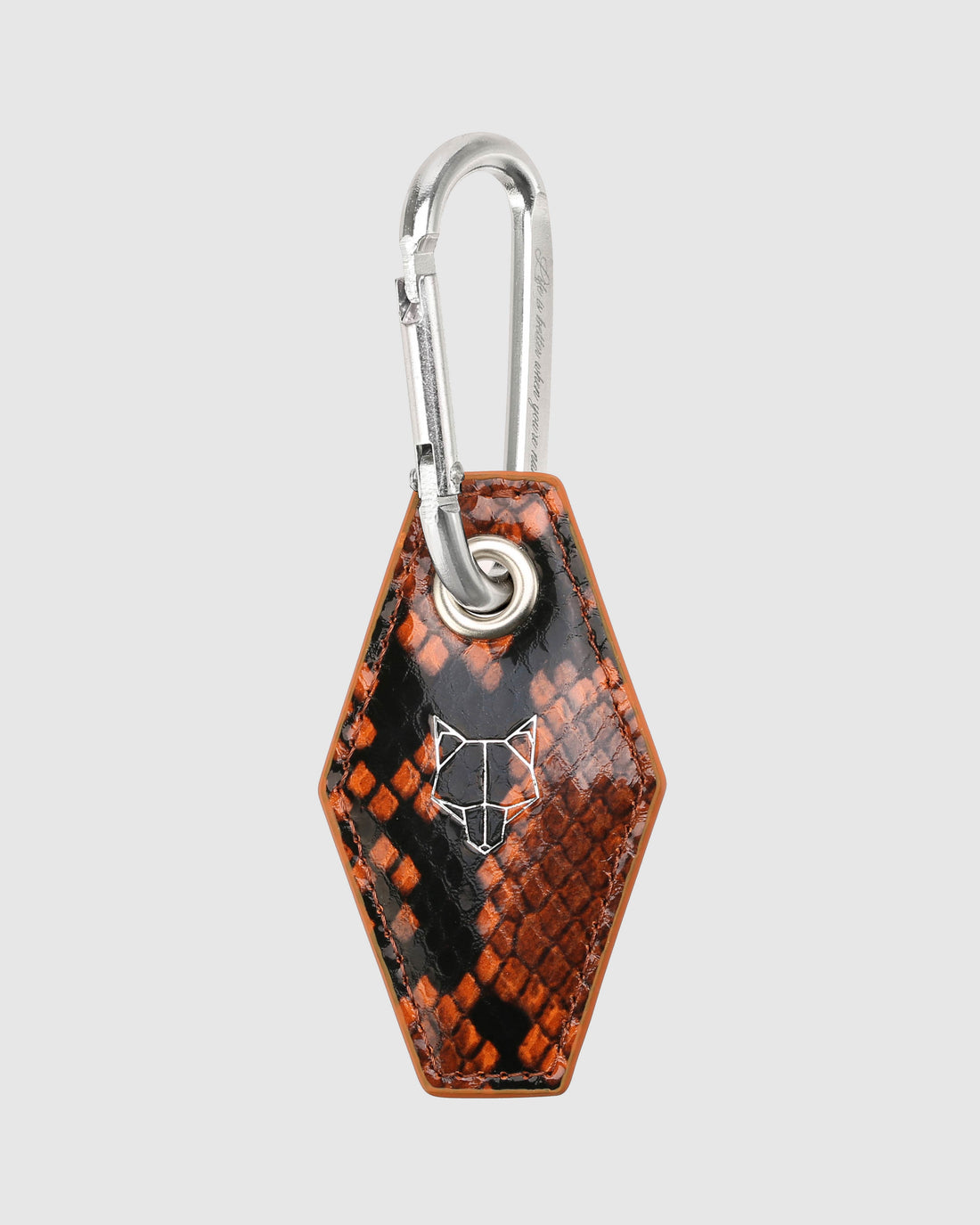 Carabiner Keychain Snake