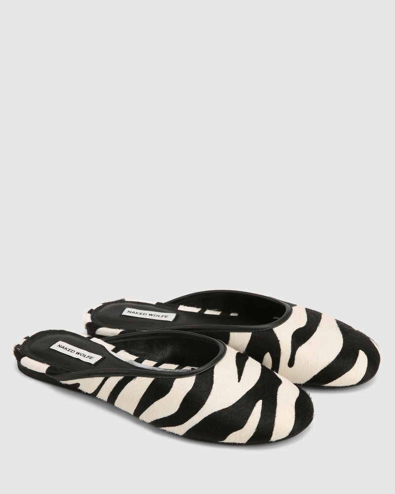 Chaos Black/Zebra Pony