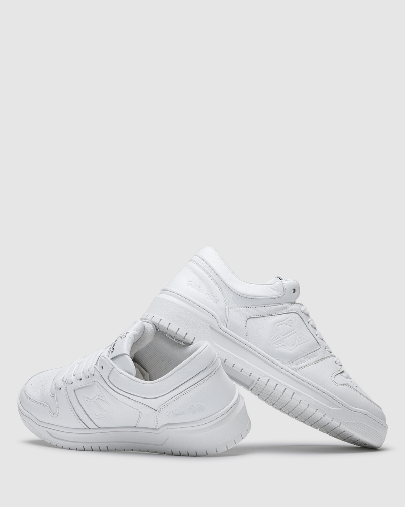 CM-01 White Leather