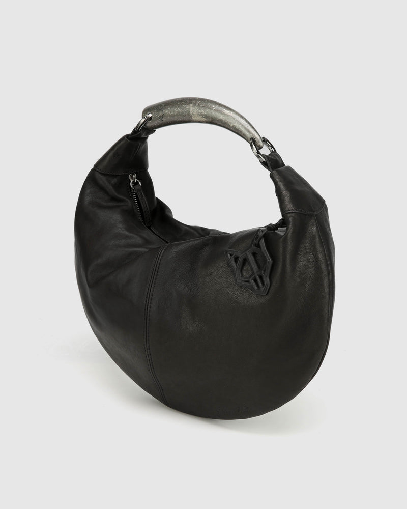 Colorado Black Goat Leather