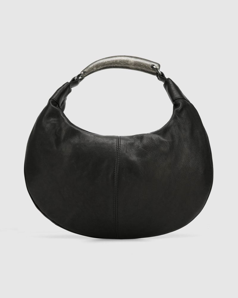 Colorado Black Goat Leather