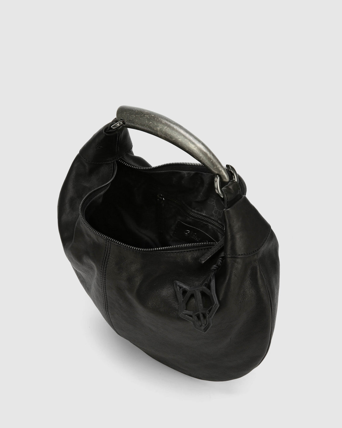 Colorado Black Goat Leather