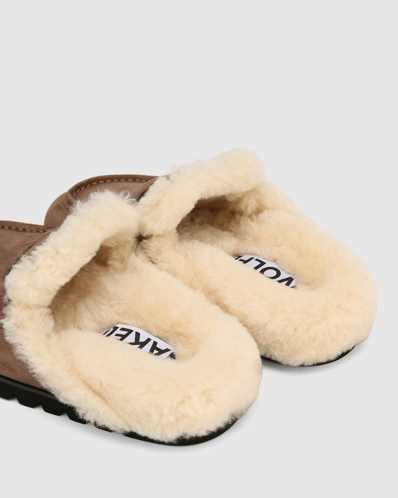 Corded Tobacco Suede