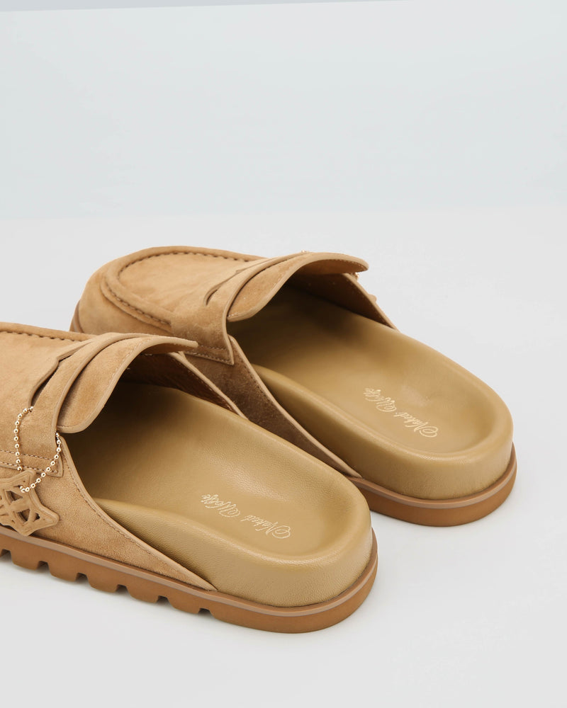 Cordless Camel Suede