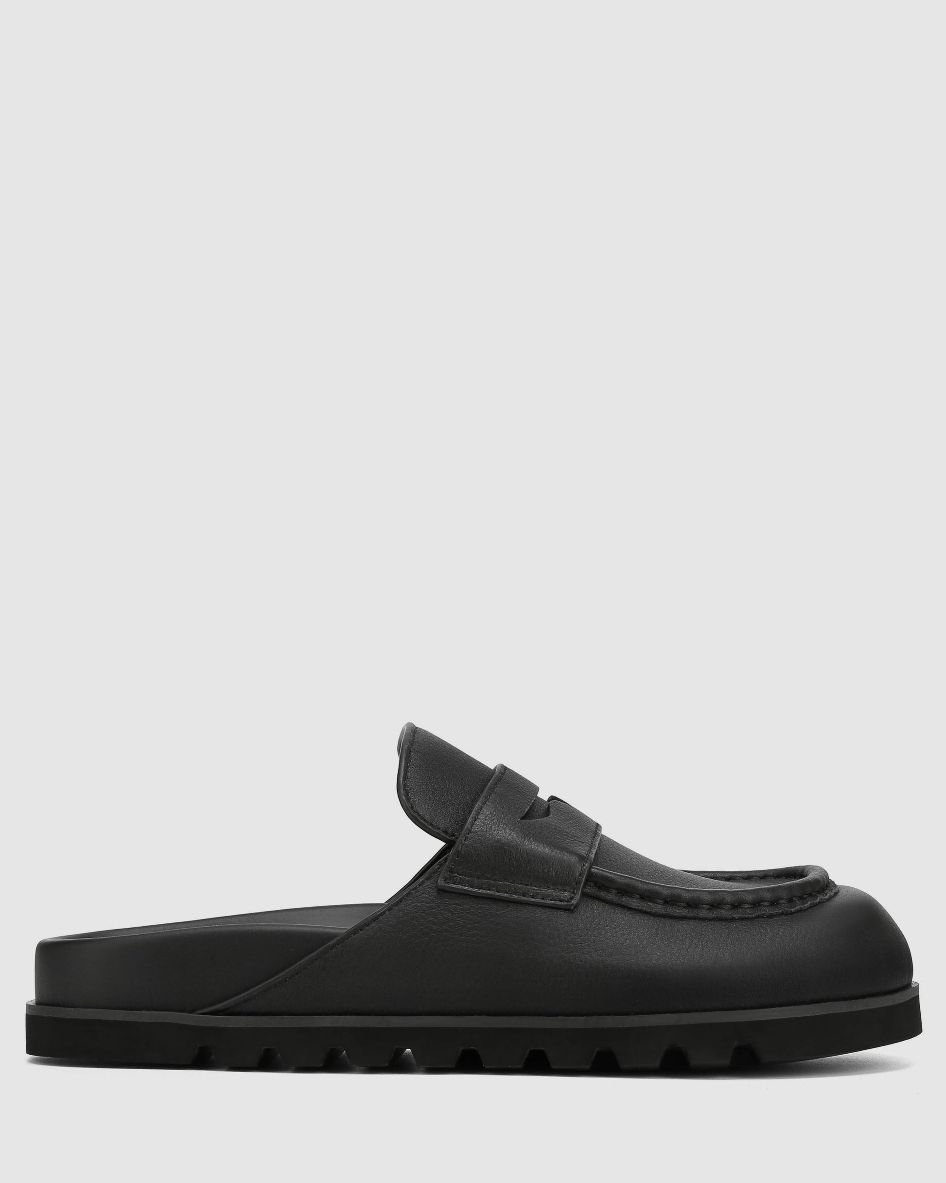 Naked Wolfe Man Cord Black Pebble Leather