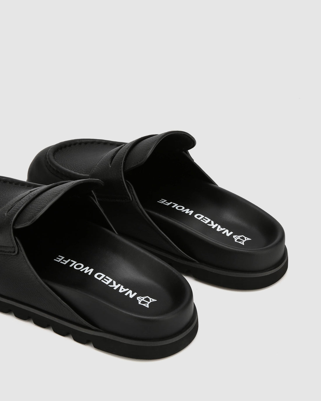 Cord Black Pebble Leather