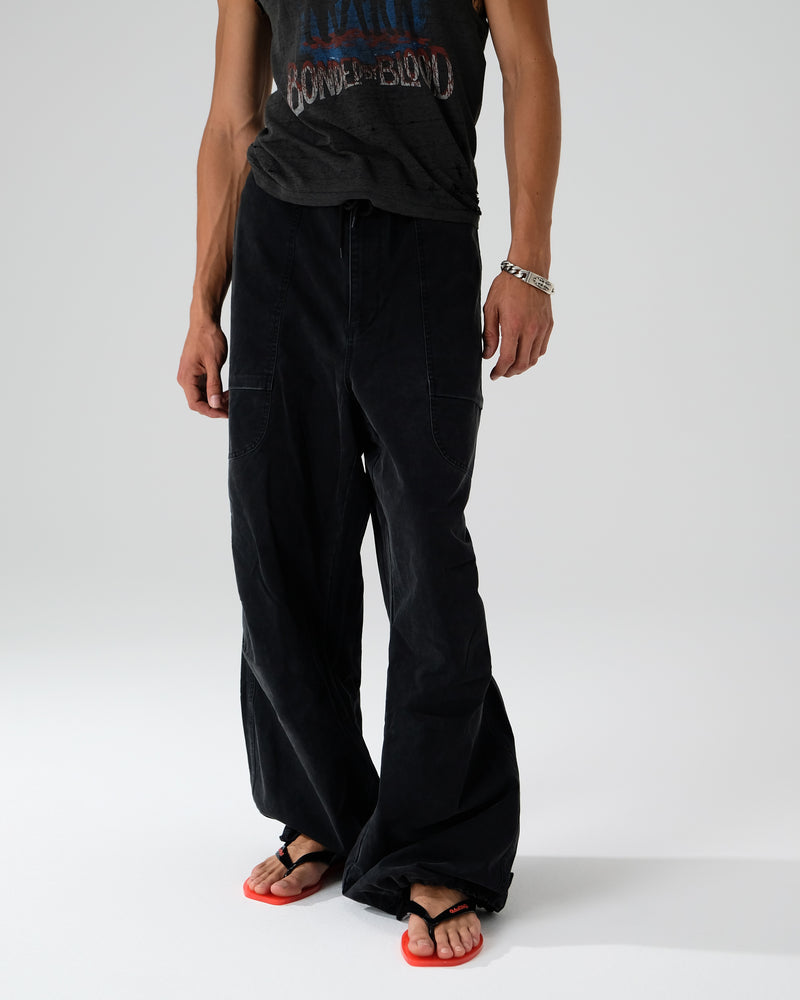 The Surfing Thong Black/Red Jelly
