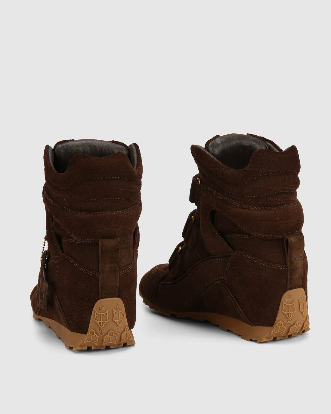 Element Brown Croc Suede