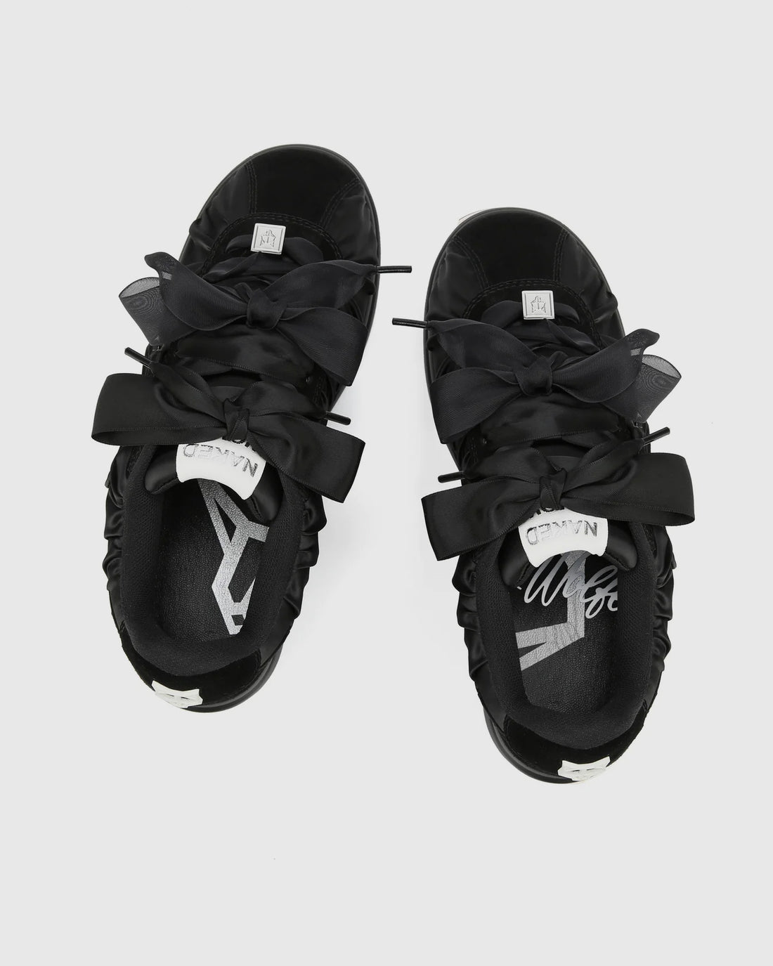 Expensed Black Satin