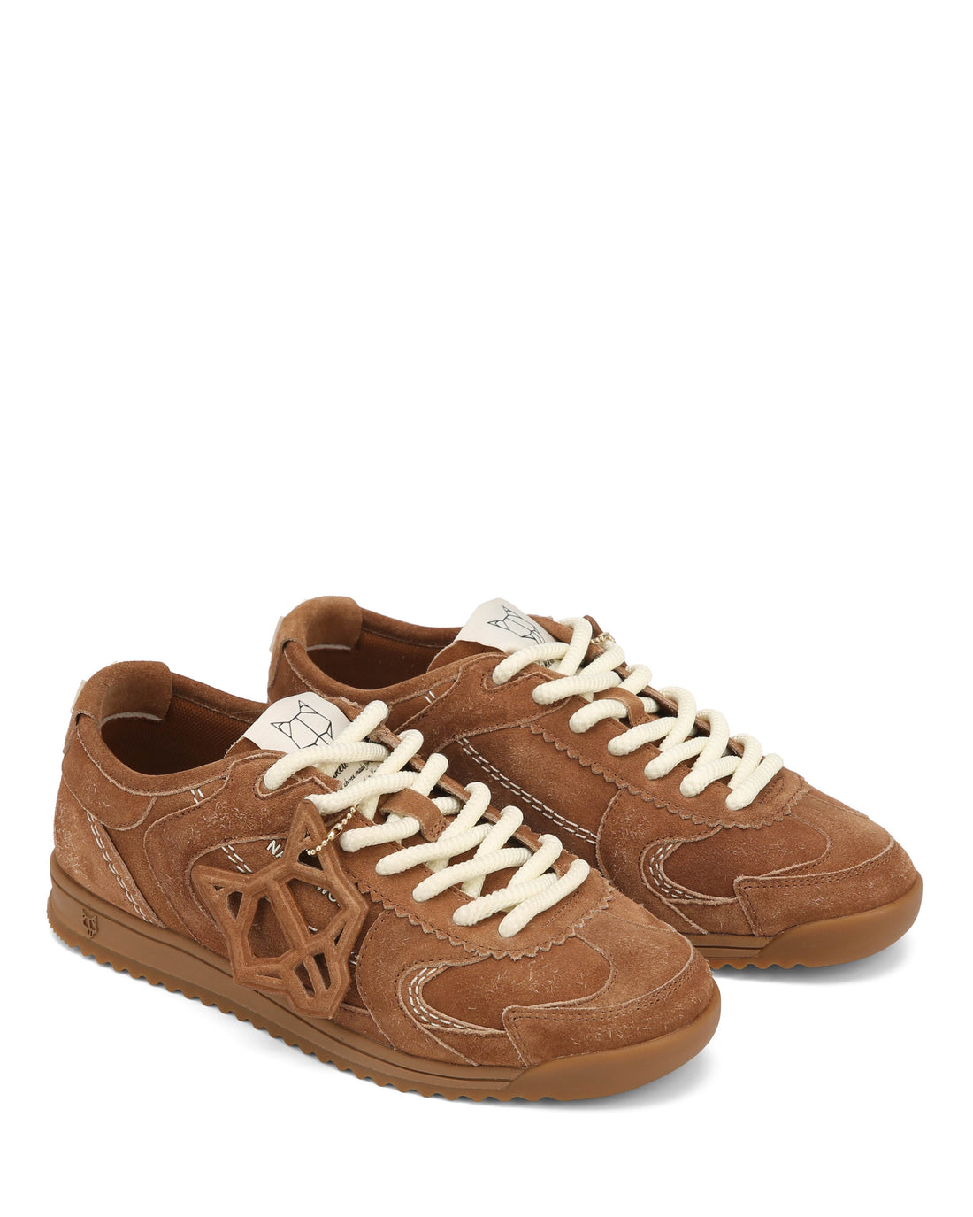 Exposed Tan Suede