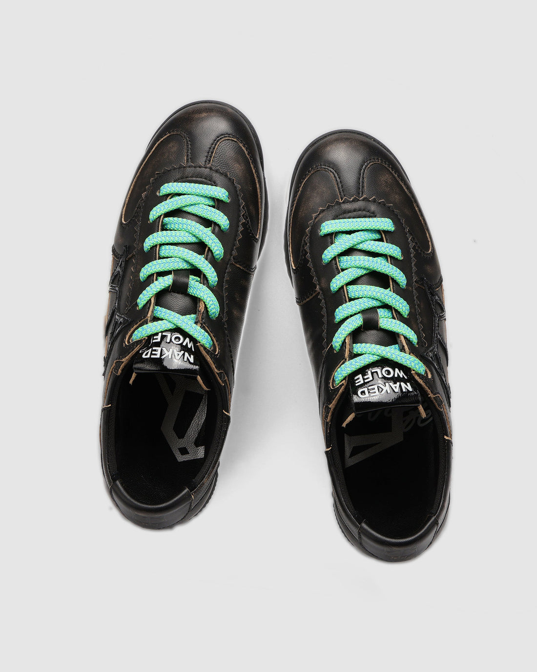 Exposuree Black Rub Off Alcohol Leather