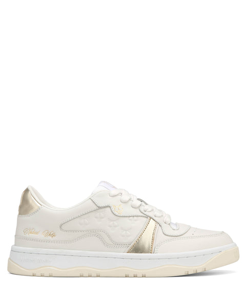 Flight Genysis Leather/Suede White/Gold – Naked Wolfe