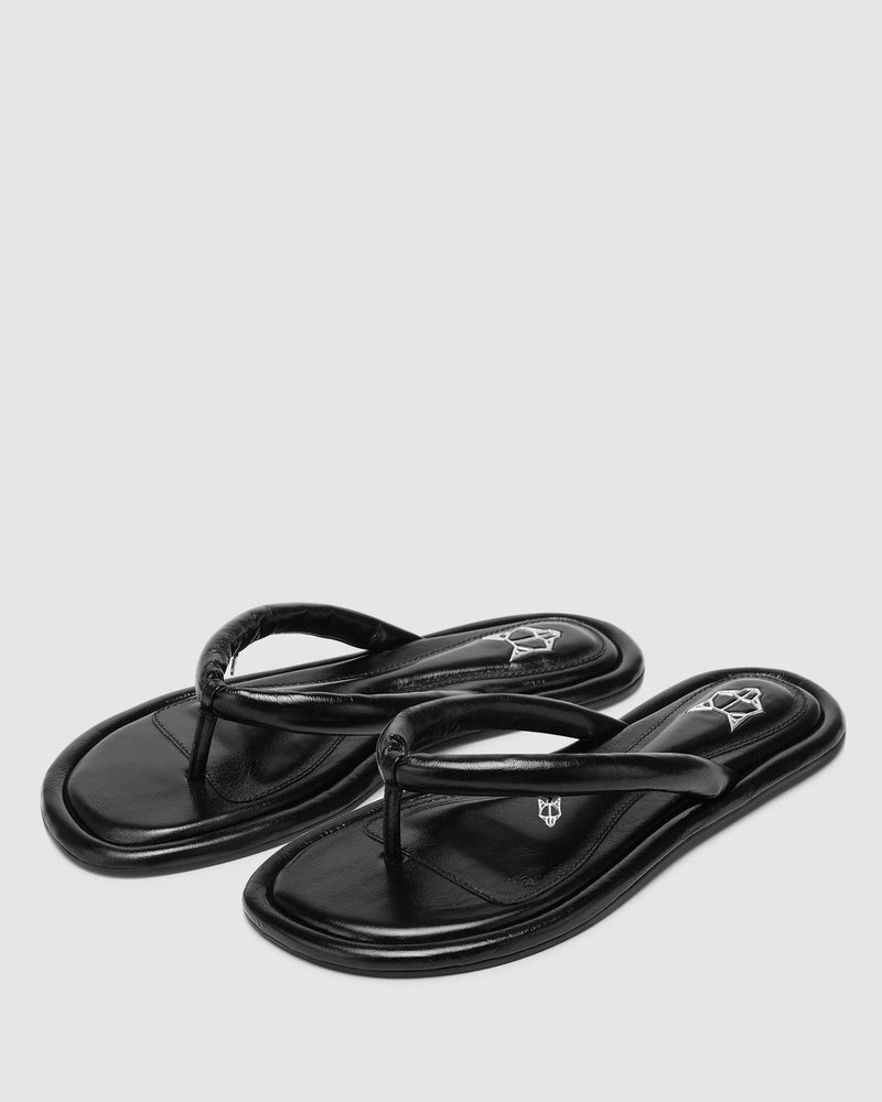 Grenada Black Leather