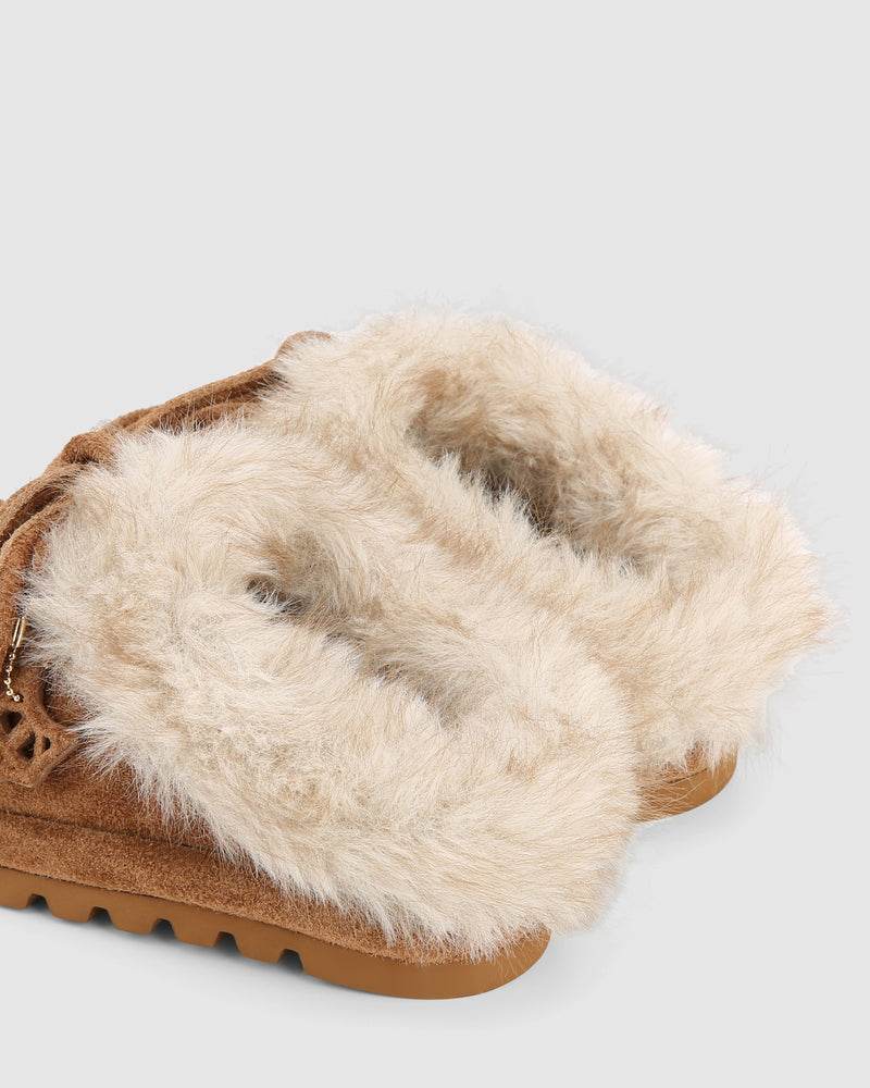 Harlow Tan Suede
