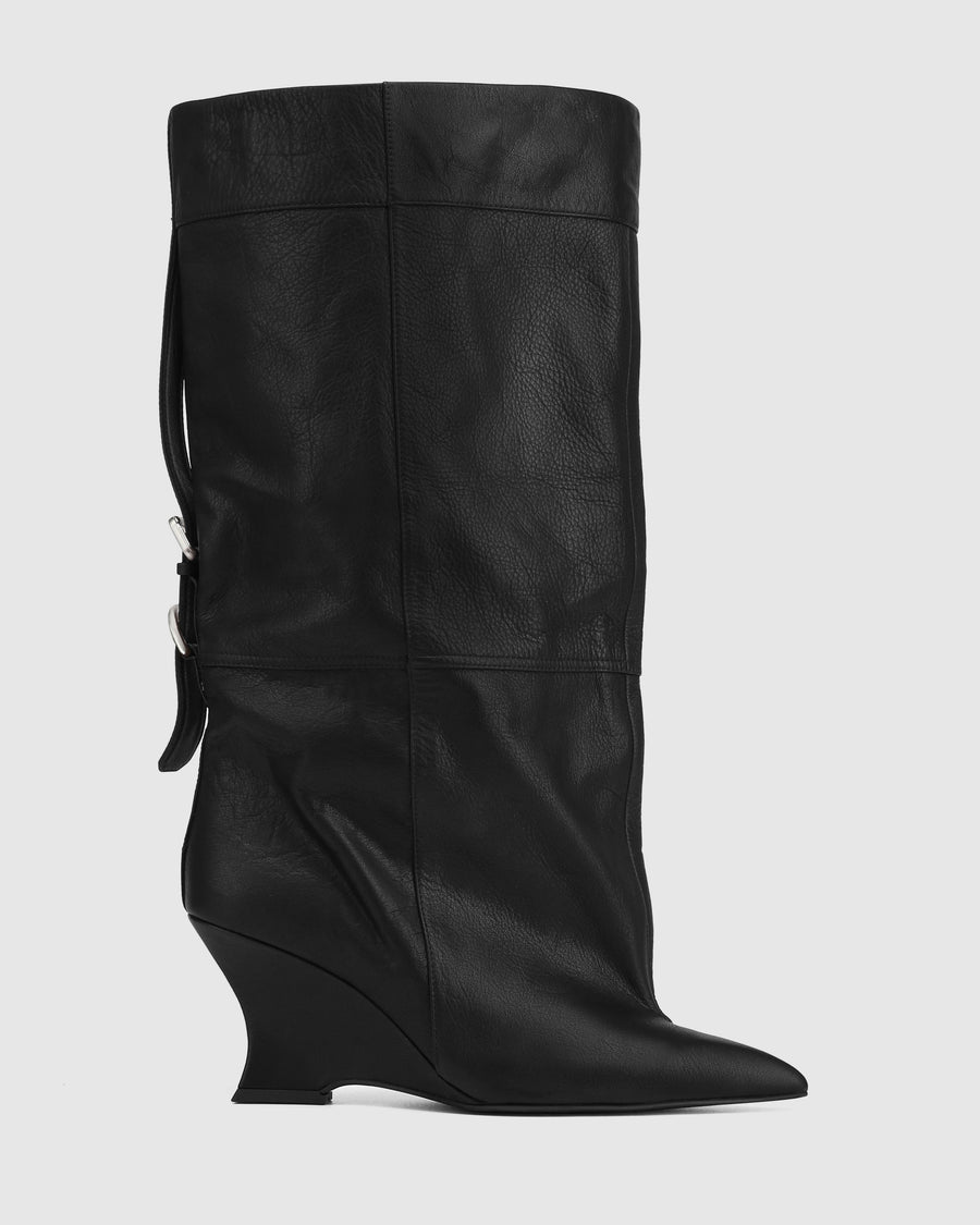 Harness Black Leather