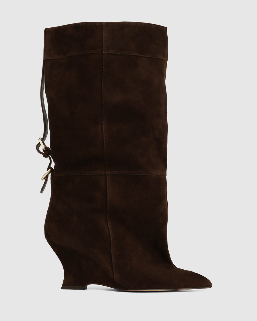 Harness Brown Suede