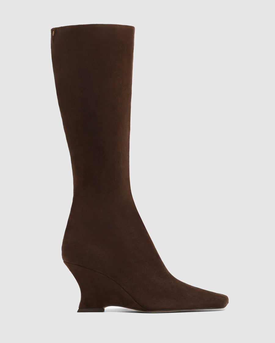 Hattie Brown Suede
