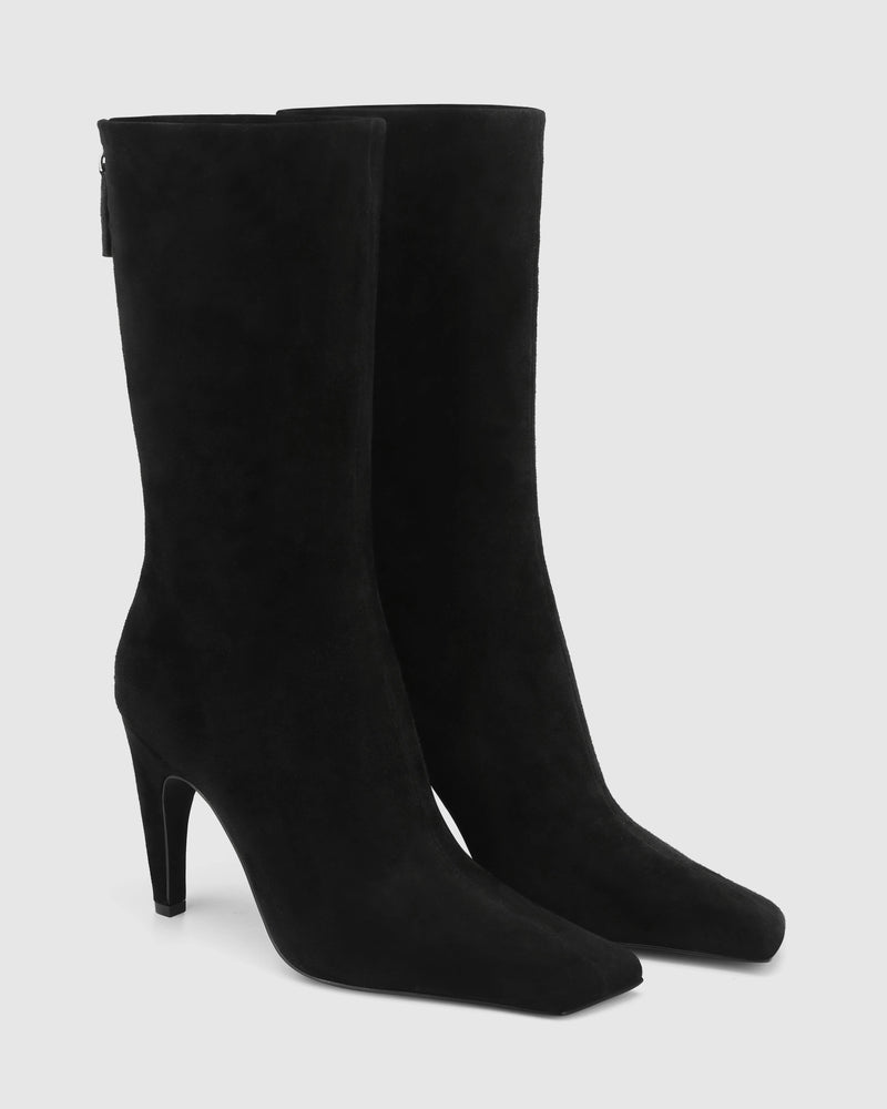Haute Black Suede