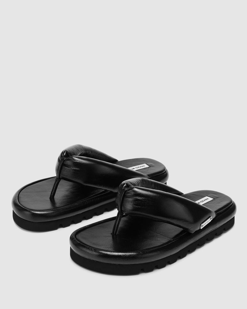 Hilary Black Leather