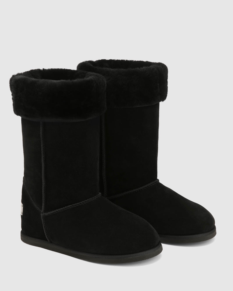 Hollywood Black Suede