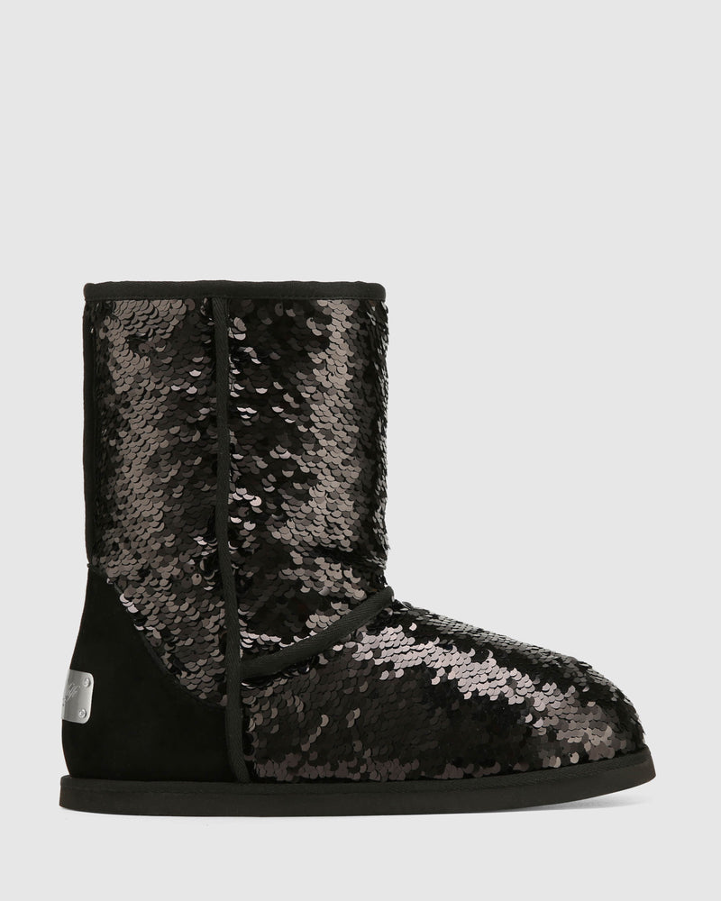 Honour Black Sequins