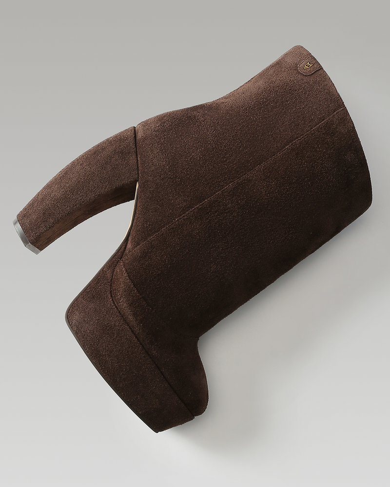 Dancer Brown Suede