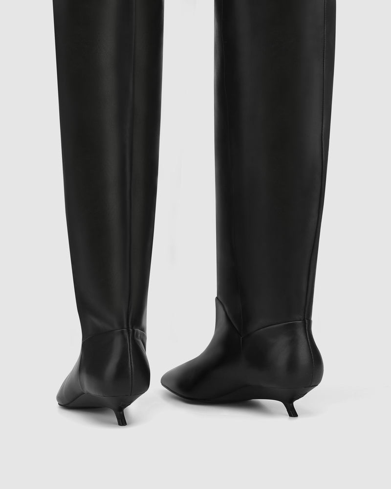 Keria Nappa Prince Leather Black