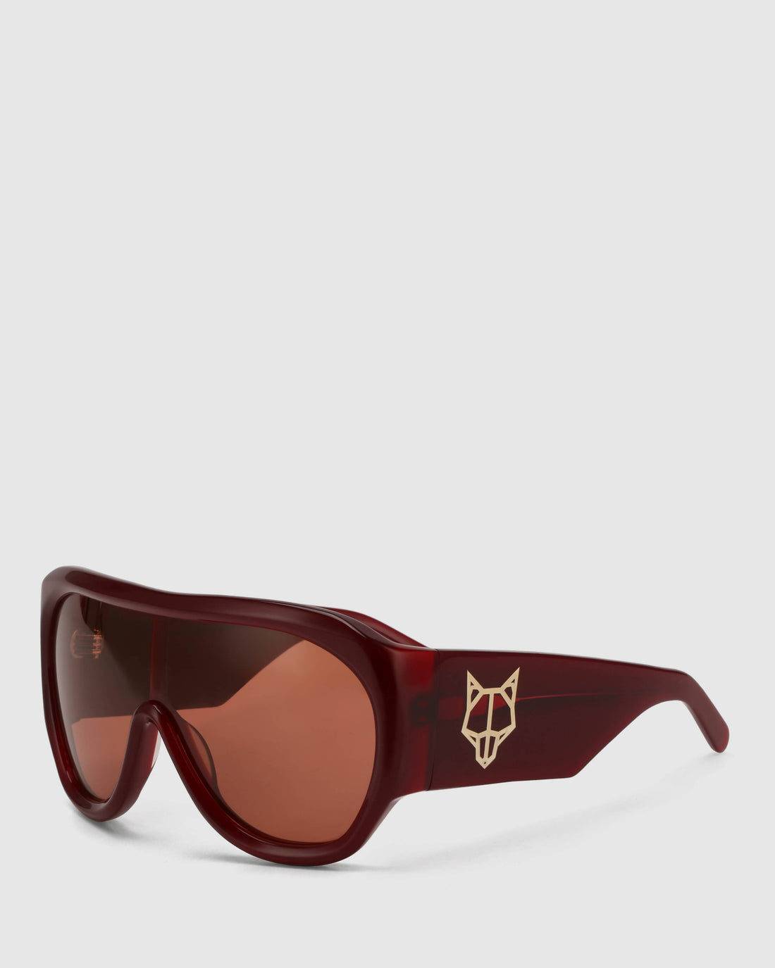 Kim Burgundy Sunglasses